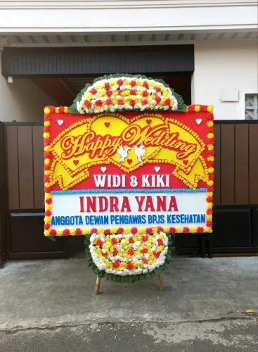 Papan Bunga Pernikahan bulustalan